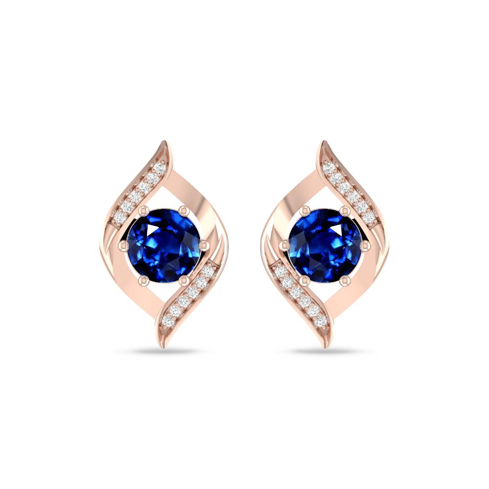 Rose Gold - Sapphire