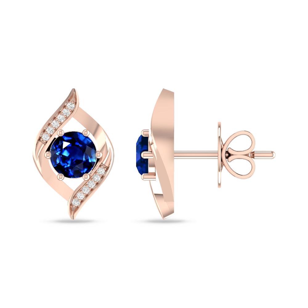 Rose Gold - Sapphire