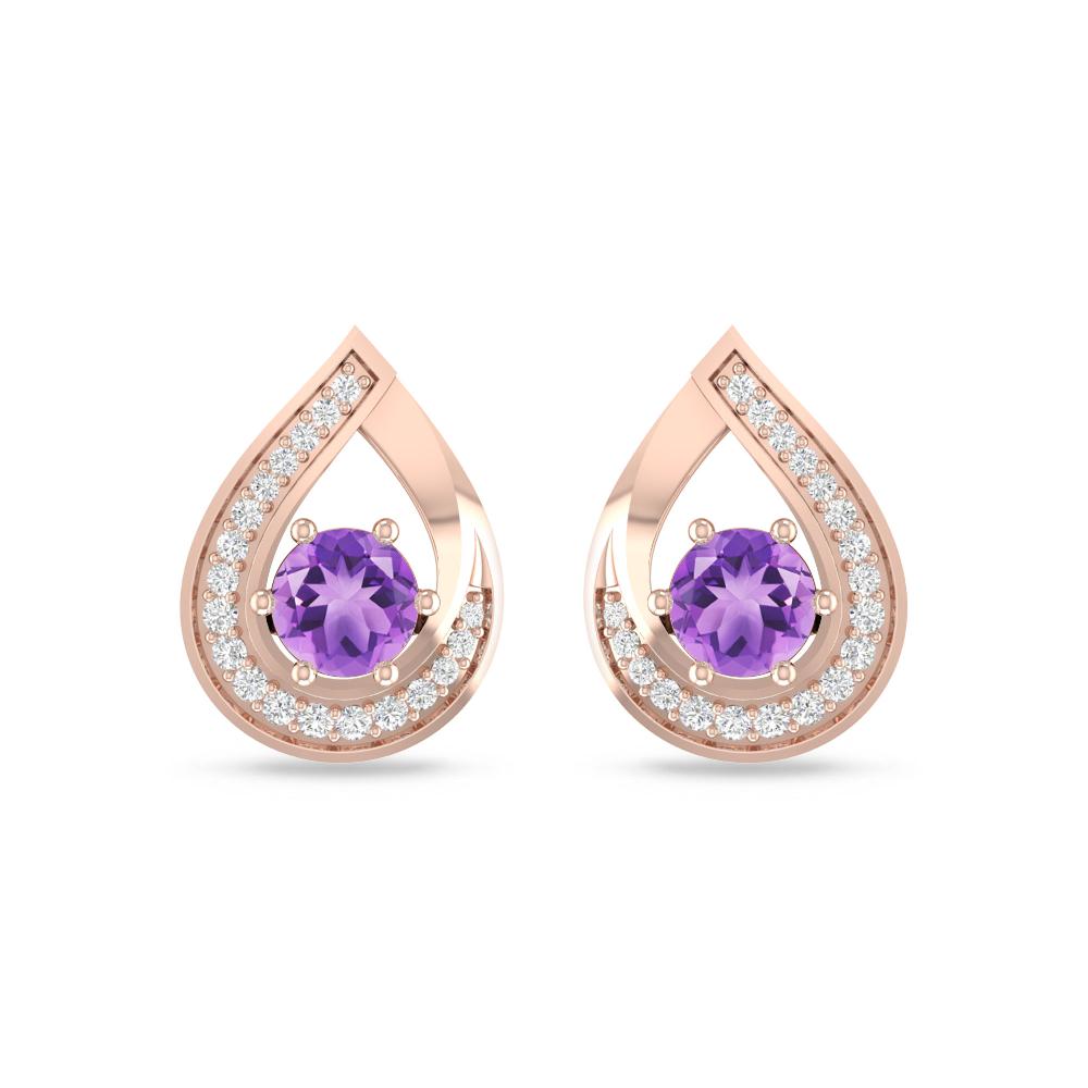 Rose Gold - Amethyst