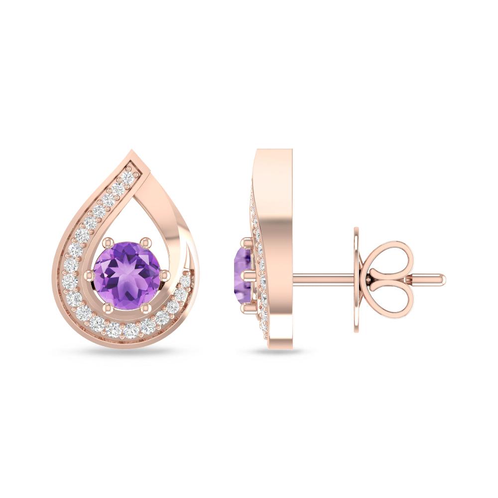 Rose Gold - Amethyst