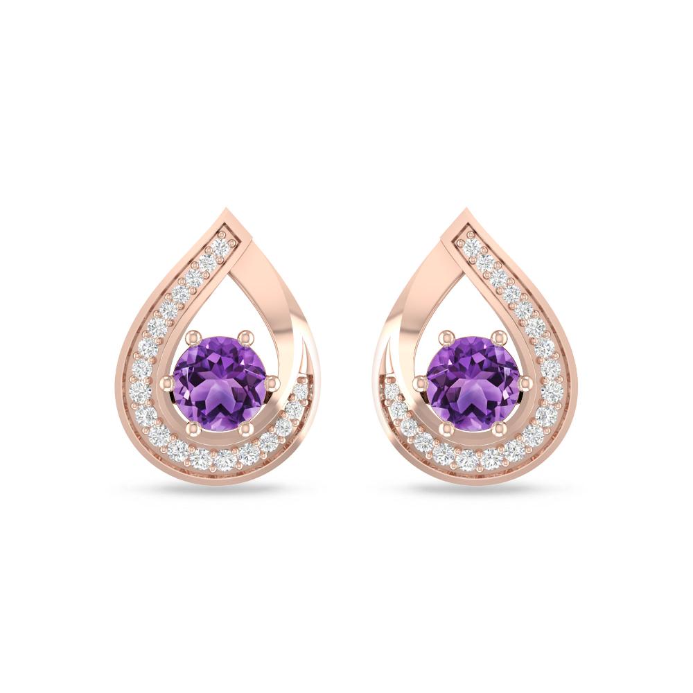 Rose Gold - Amethyst