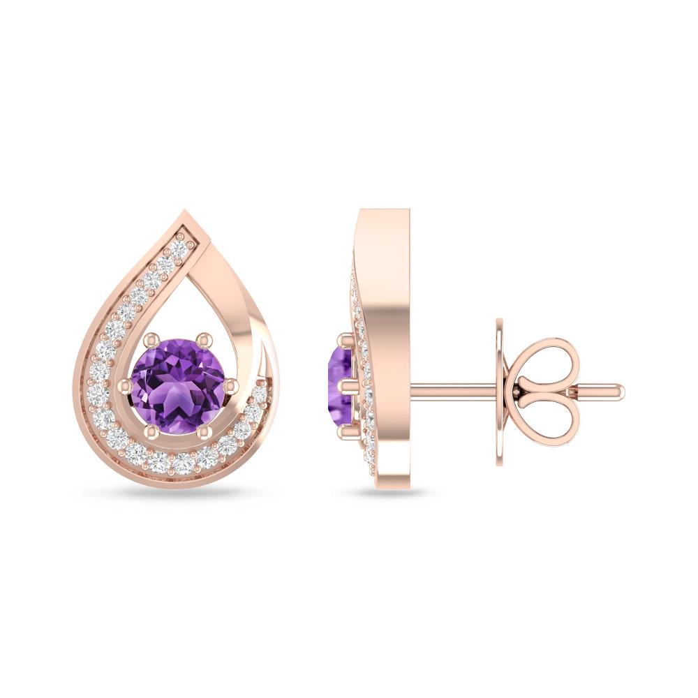 Rose Gold - Amethyst