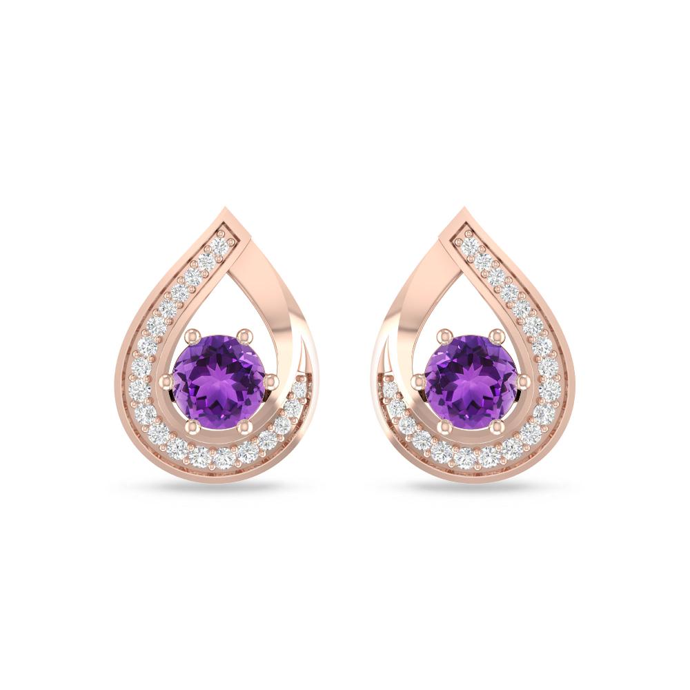 Rose Gold - Amethyst