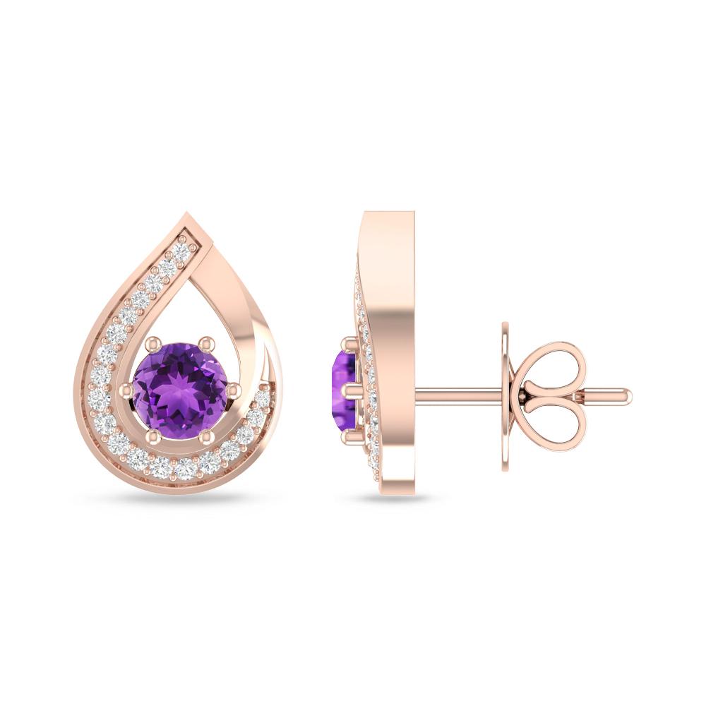Rose Gold - Amethyst