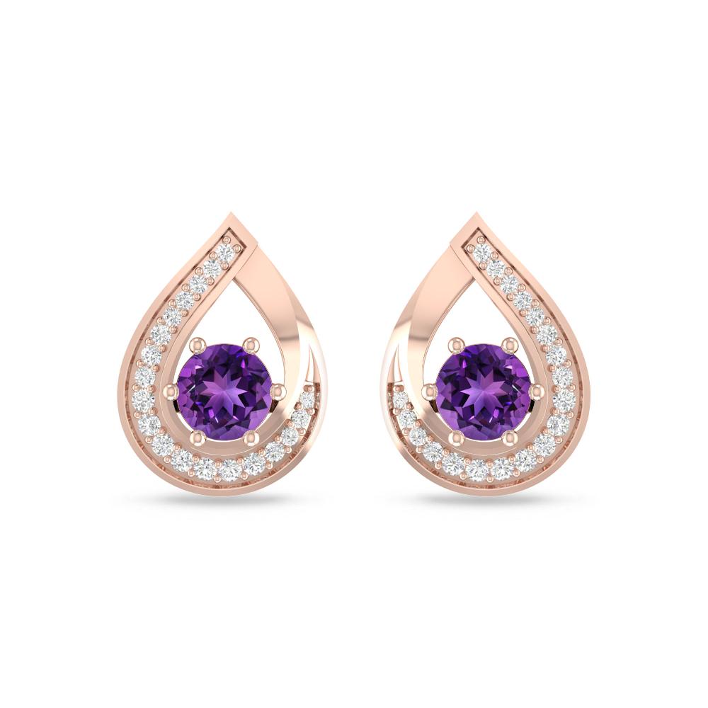 Rose Gold - Amethyst