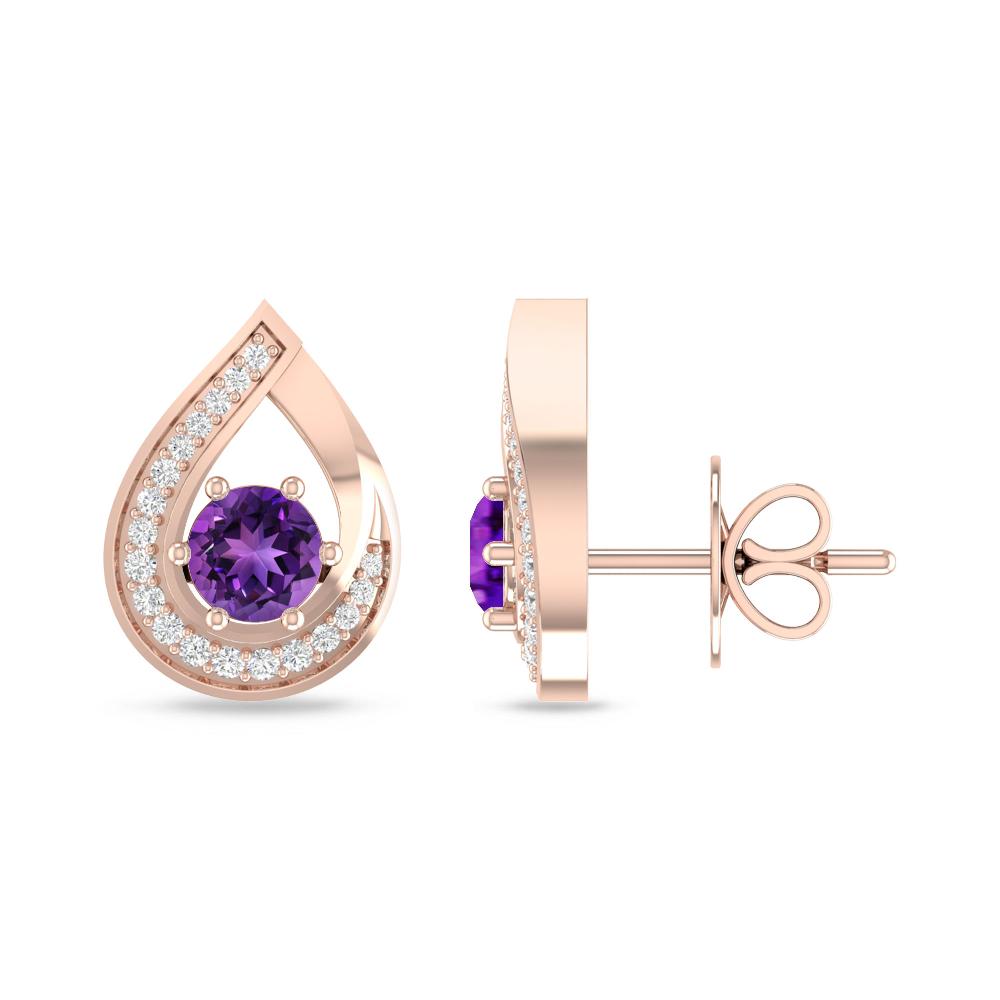 Rose Gold - Amethyst