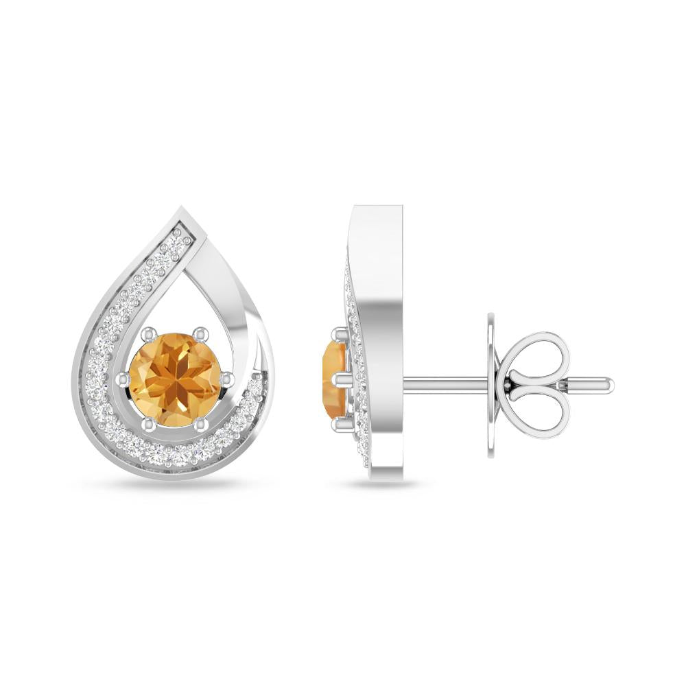 White Gold - Citrine