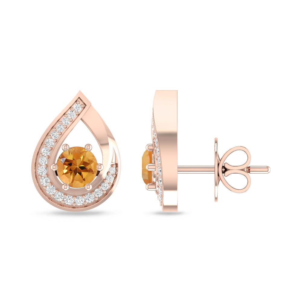 Rose Gold - Citrine