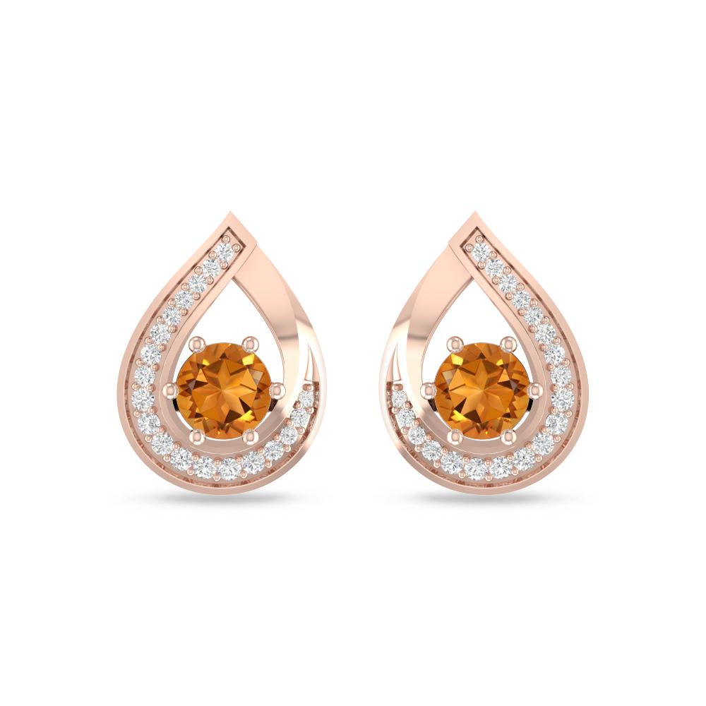 Rose Gold - Citrine