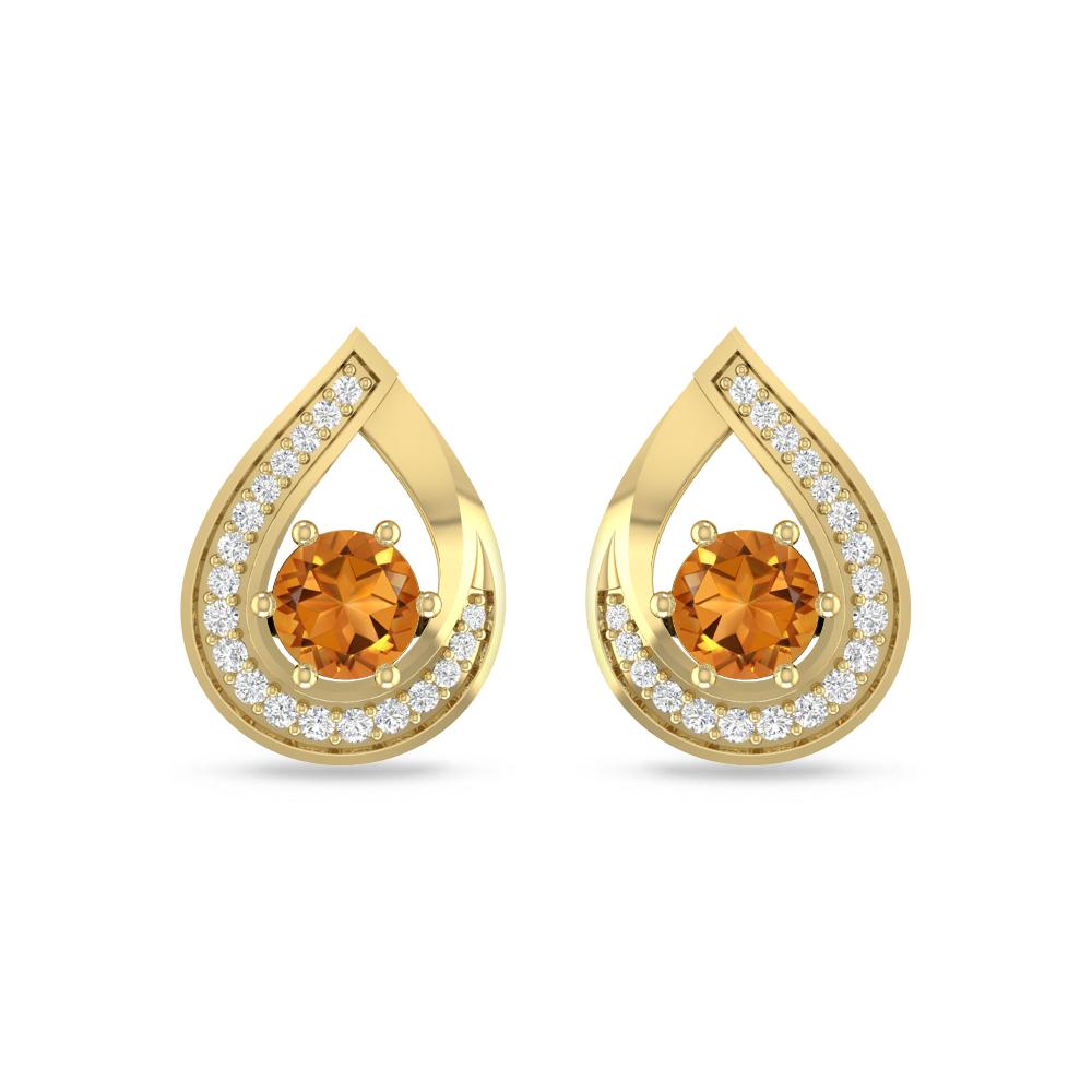 Yellow Gold - Citrine