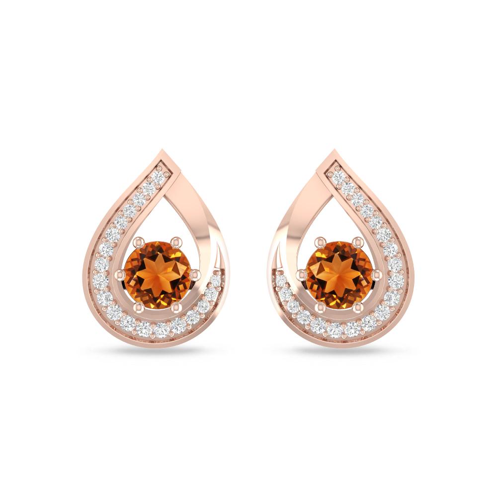 Rose Gold - Citrine