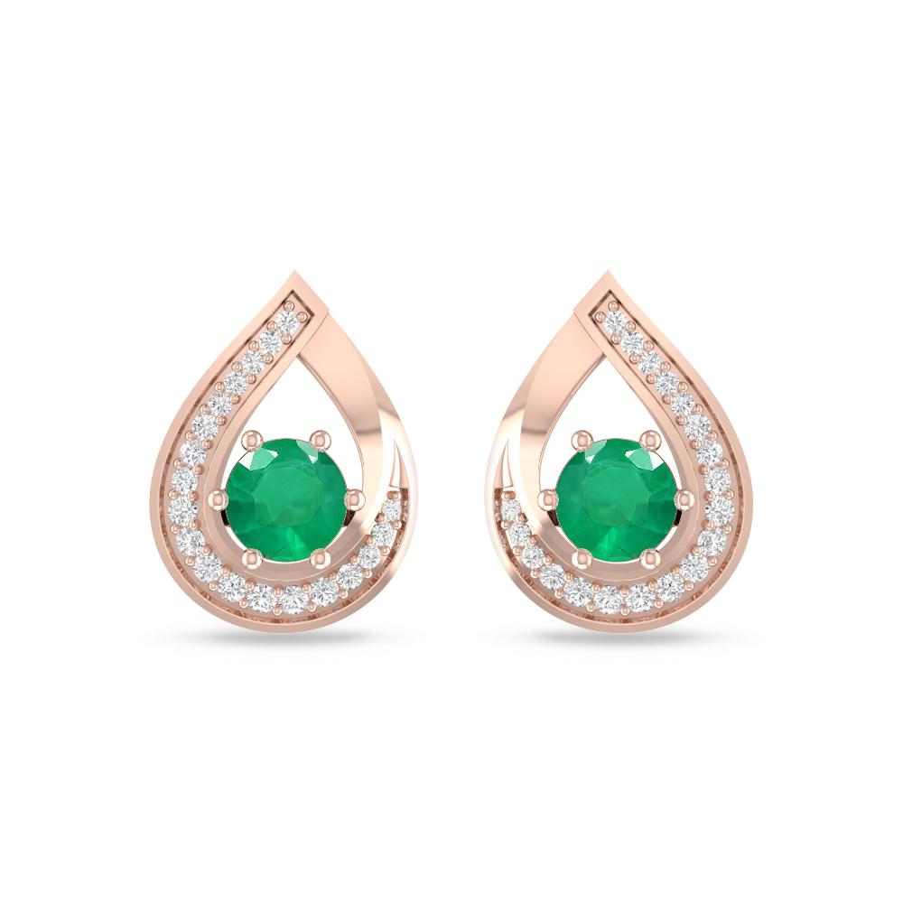 Rose Gold - Emerald