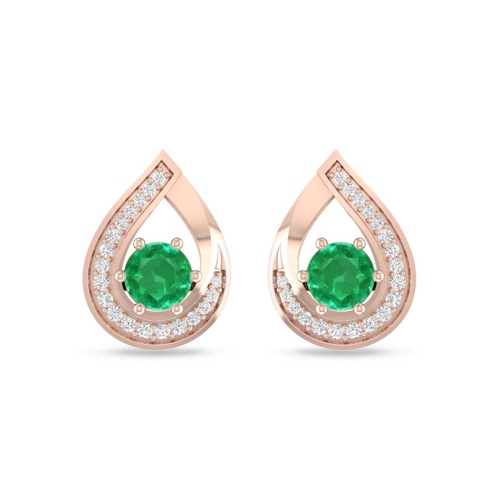 Rose Gold - Emerald
