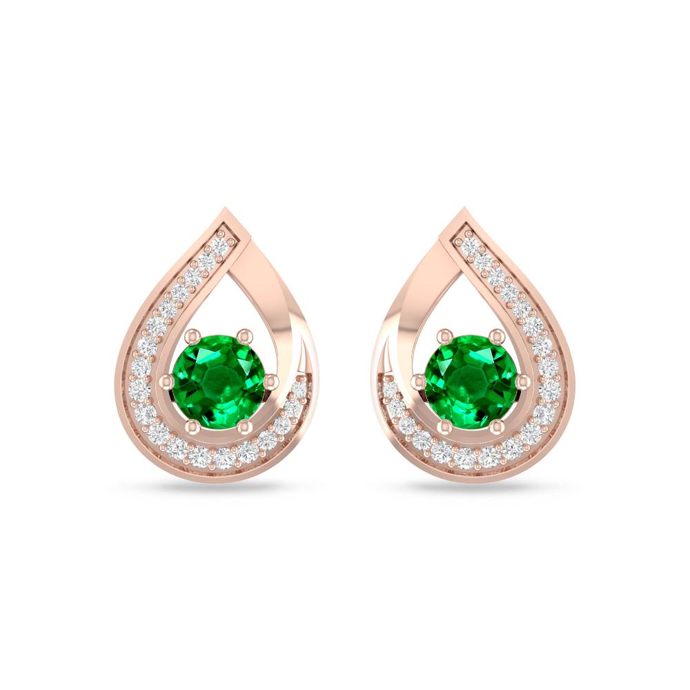 Rose Gold - Emerald
