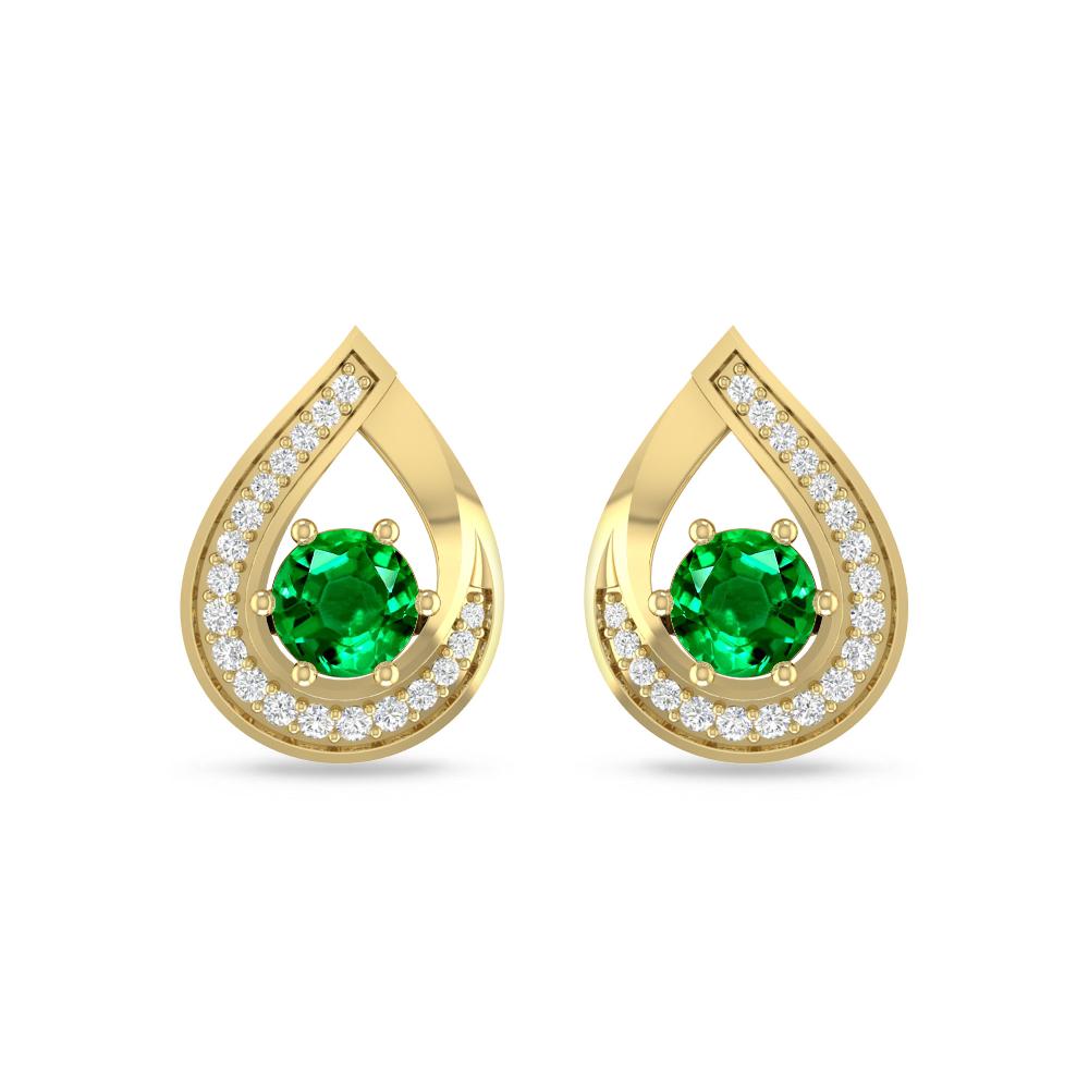 Yellow Gold - Emerald