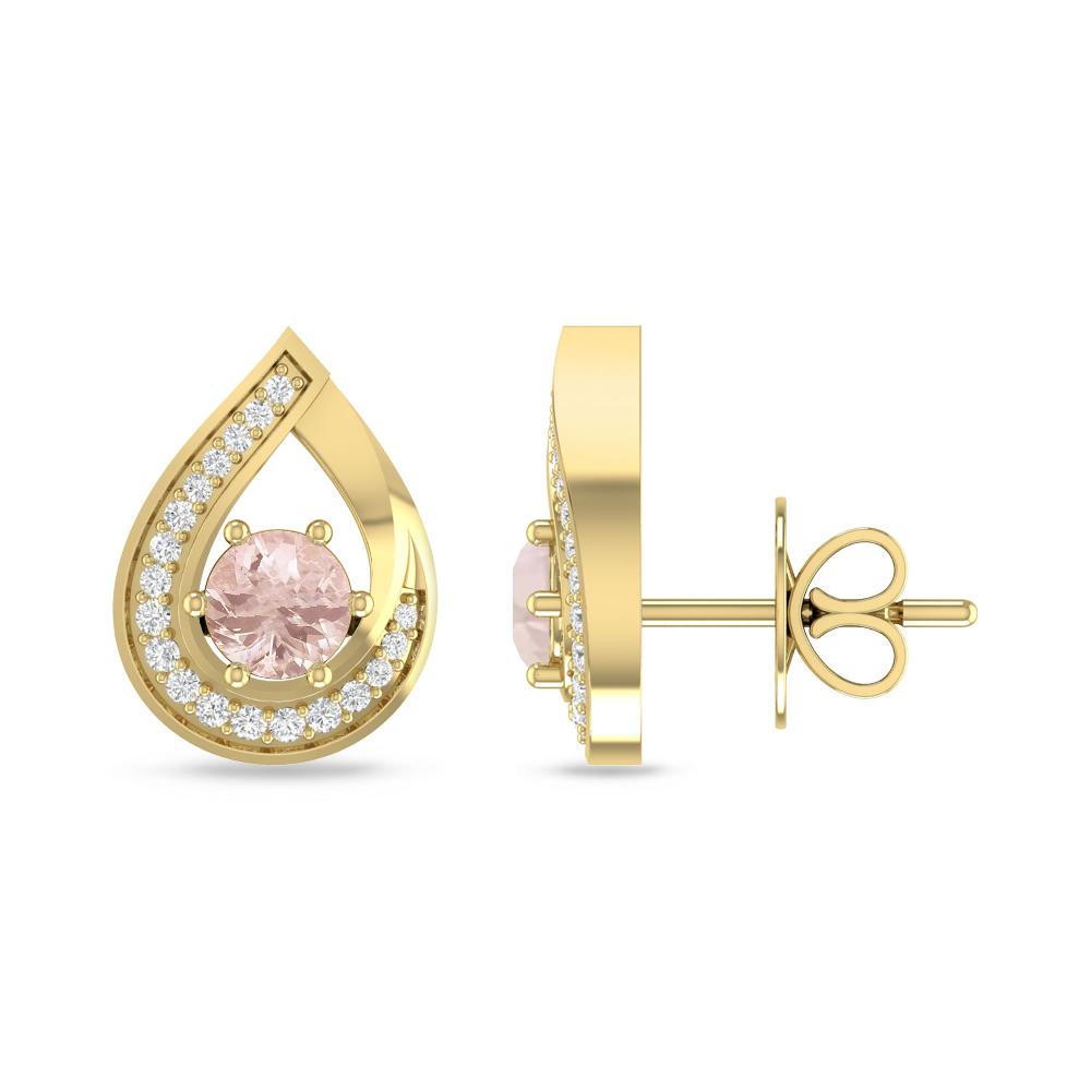 Yellow Gold - Morganite