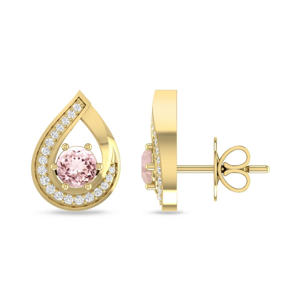 Yellow Gold - Morganite