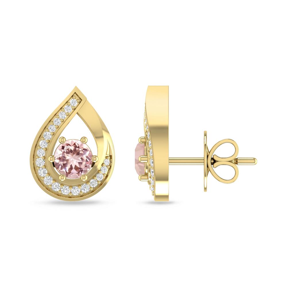 Yellow Gold - Morganite