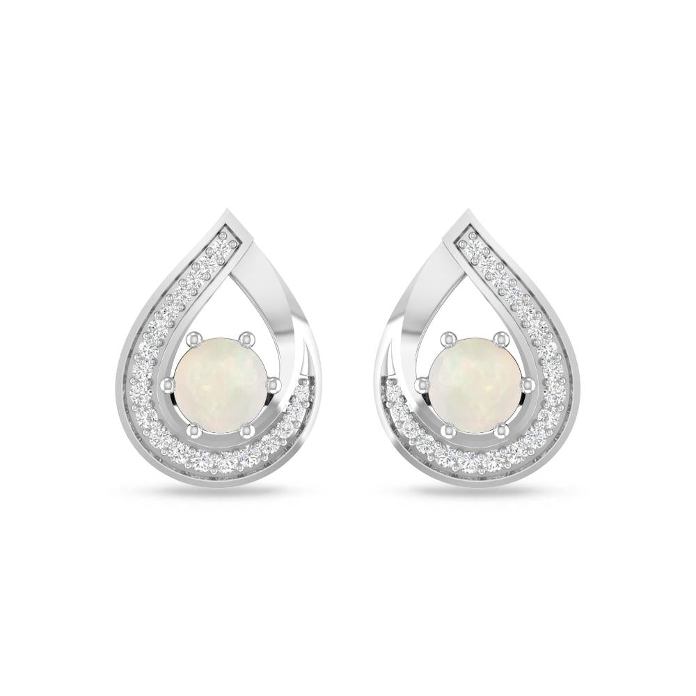 White Gold - Opal