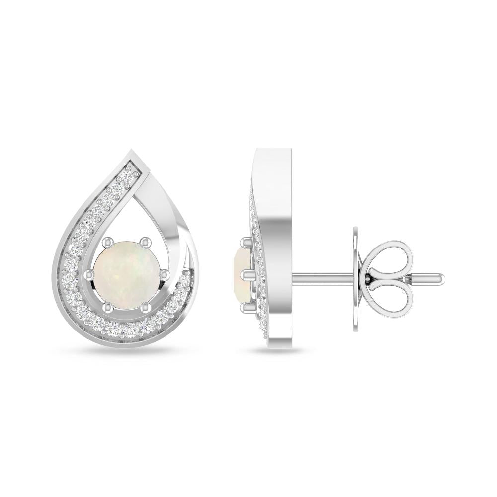 White Gold - Opal