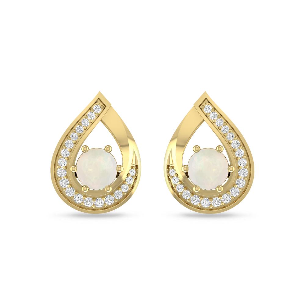 Yellow Gold - Opal