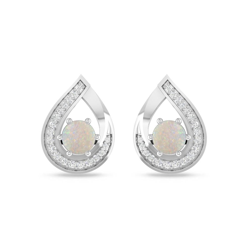 White Gold - Opal