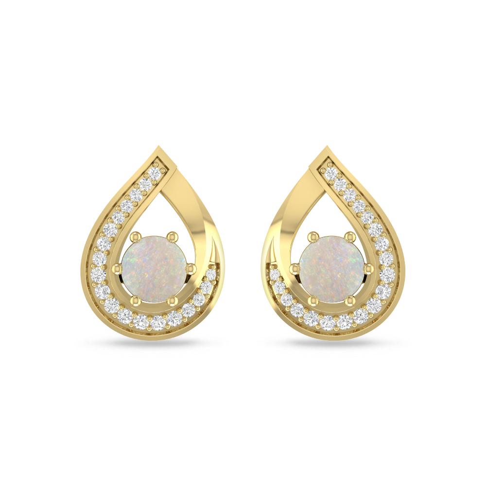 Yellow Gold - Opal