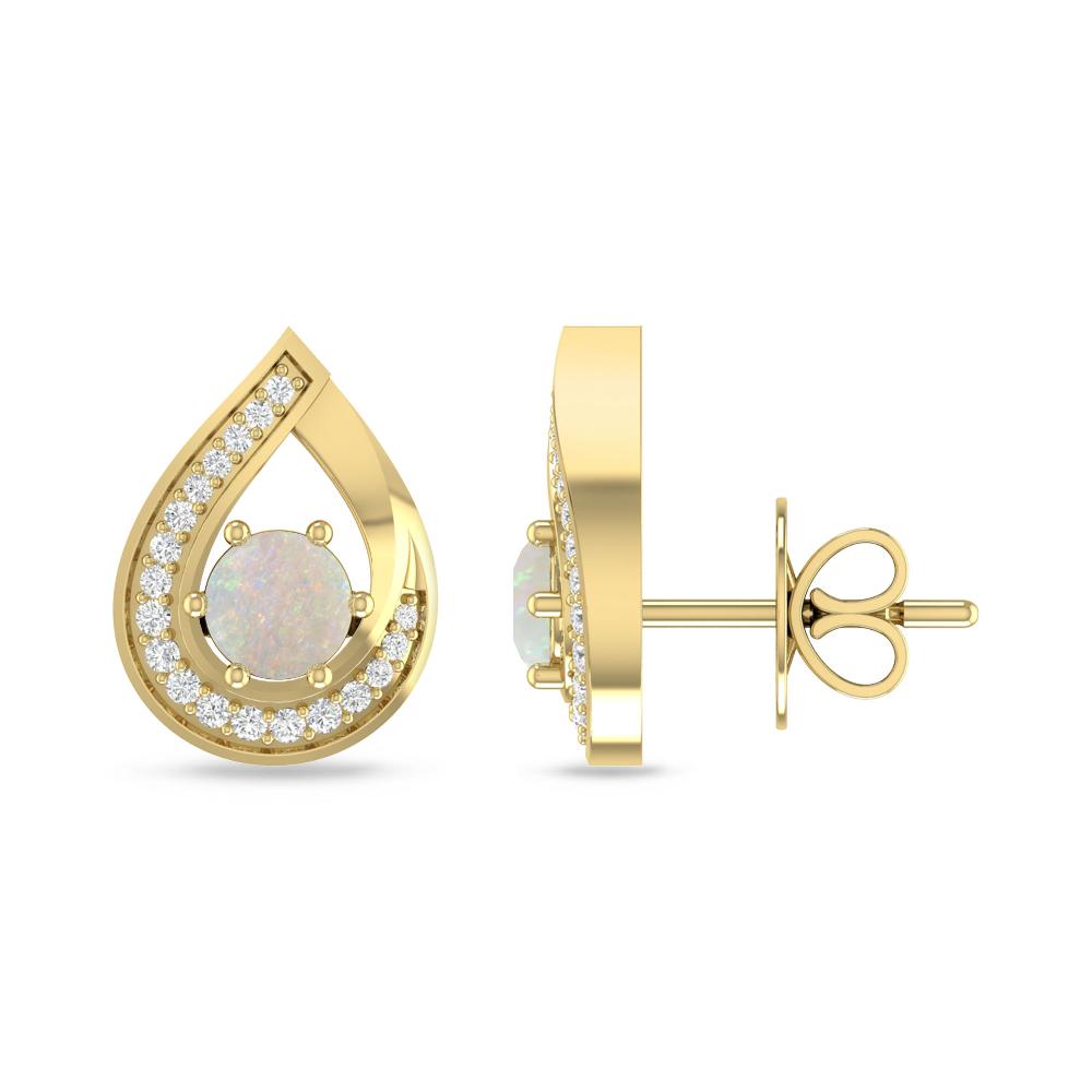 Yellow Gold - Opal