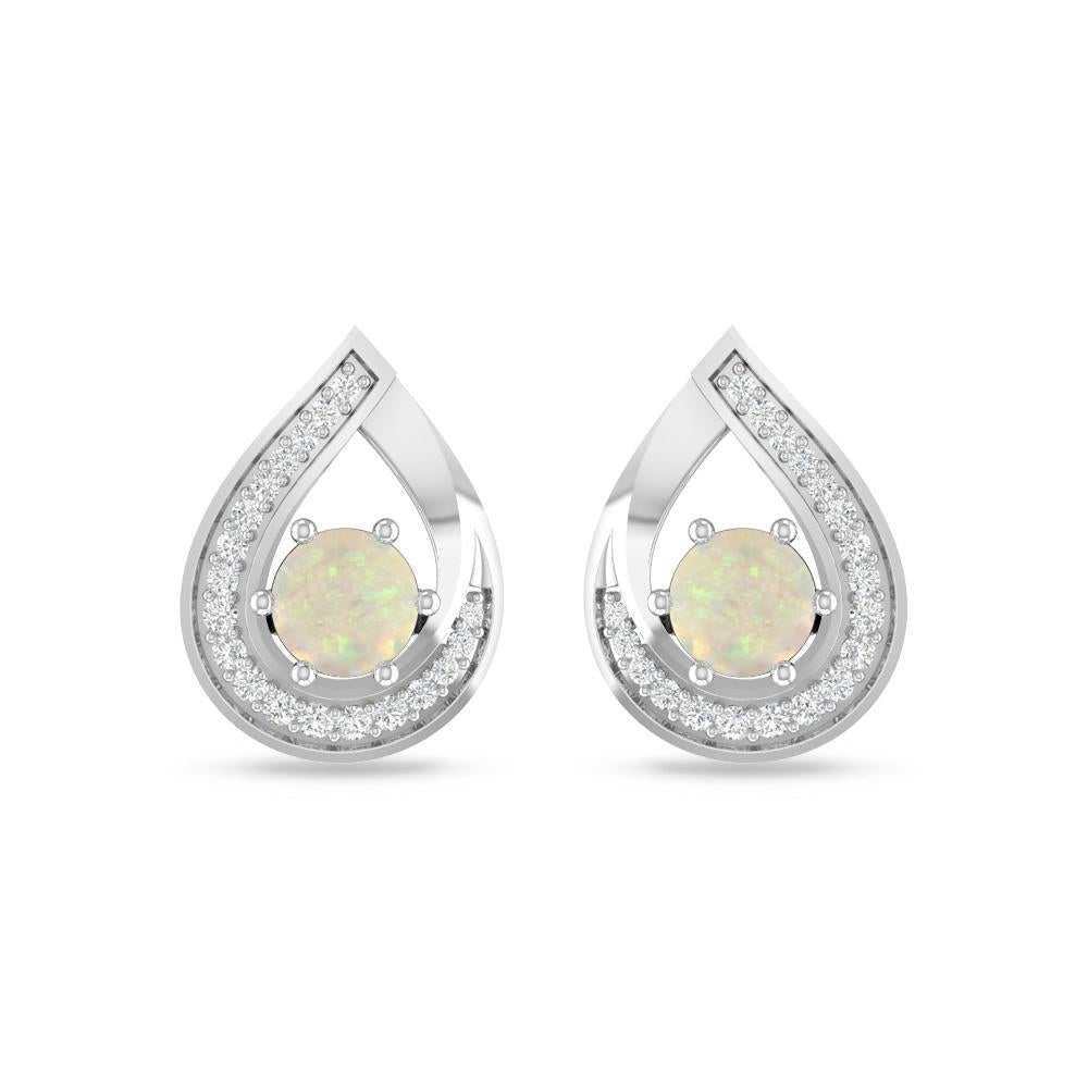 White Gold - Opal