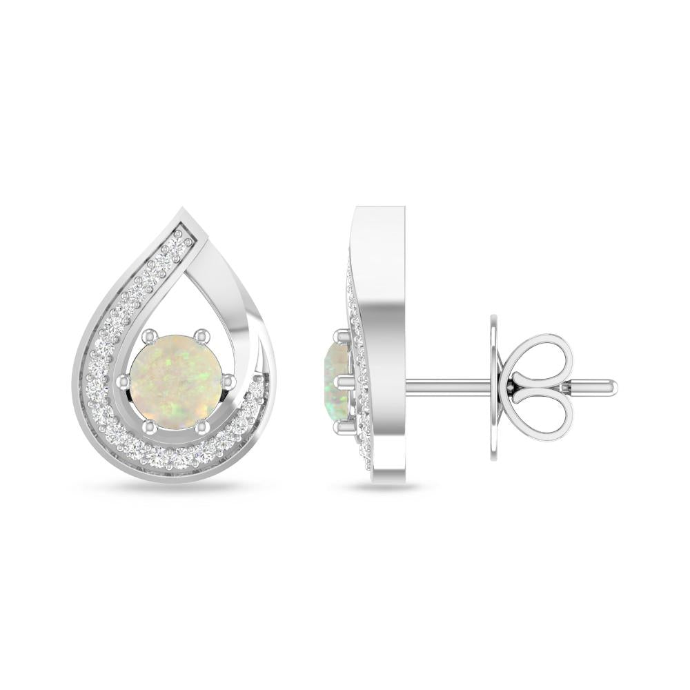 White Gold - Opal