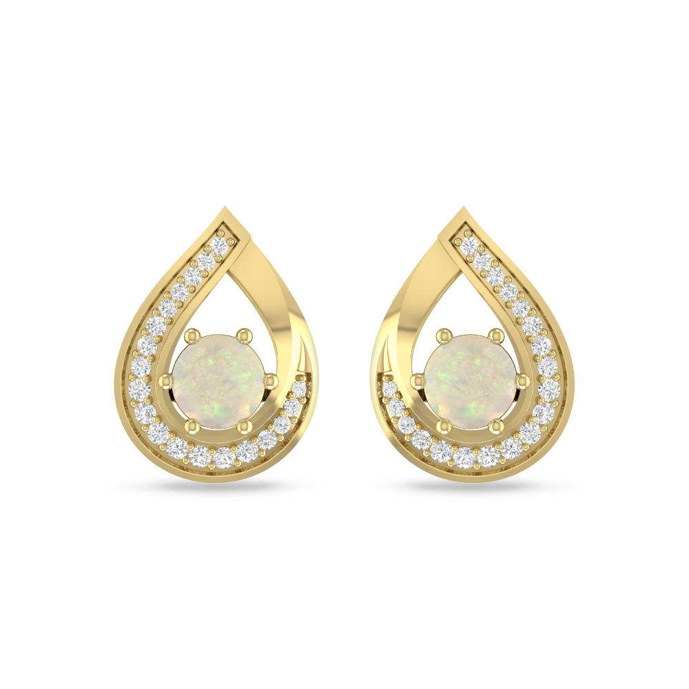 Yellow Gold - Opal