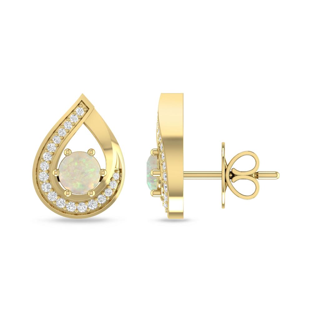 Yellow Gold - Opal