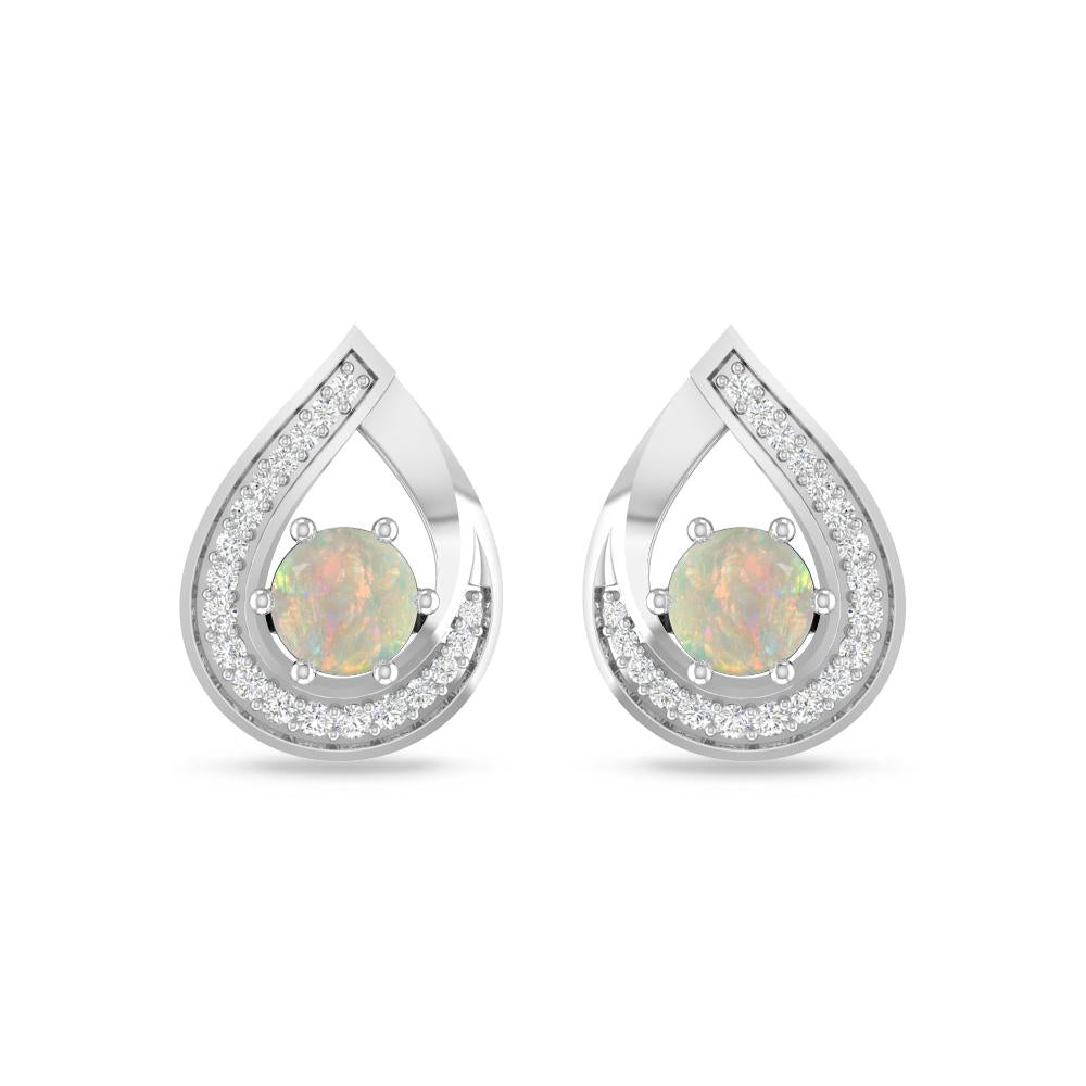 White Gold - Opal