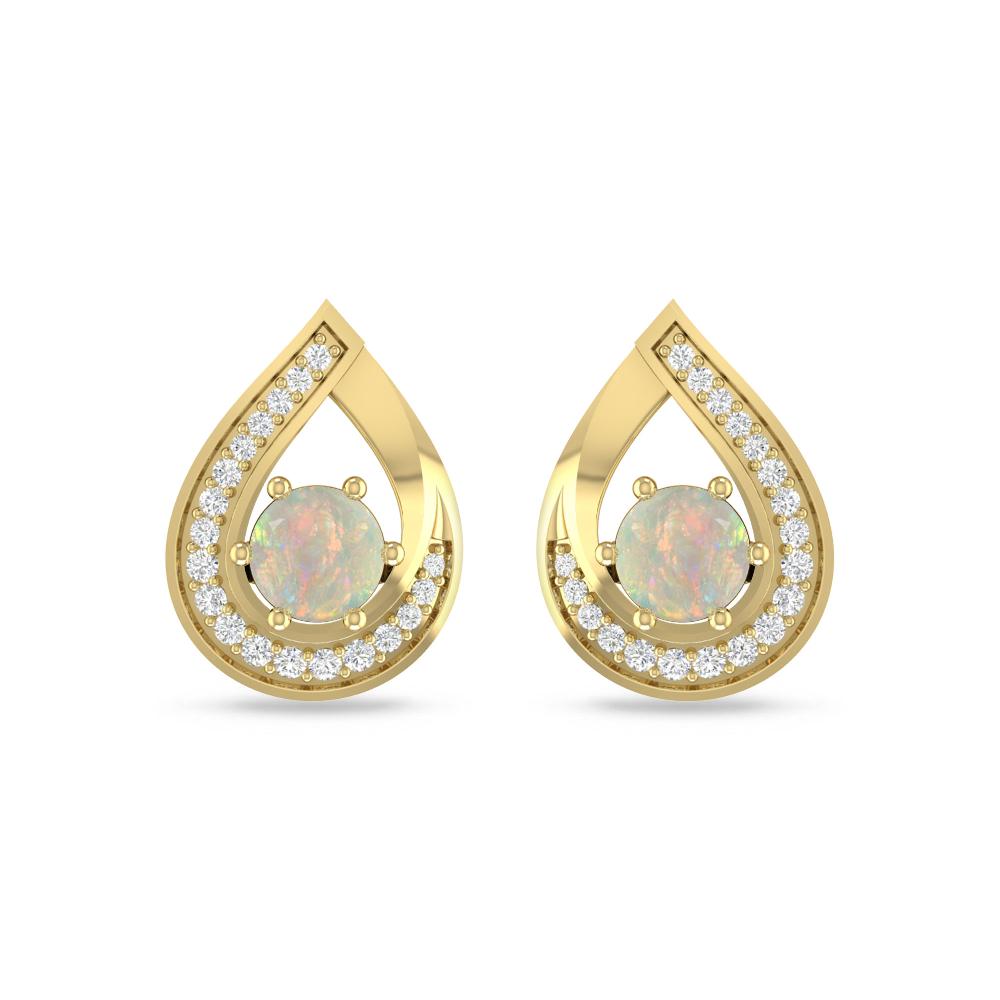 Yellow Gold - Opal
