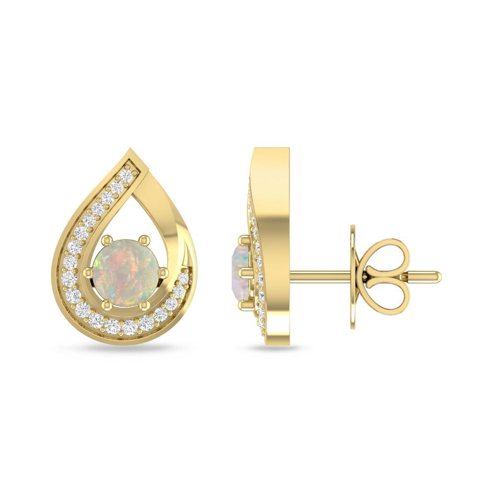 Yellow Gold - Opal