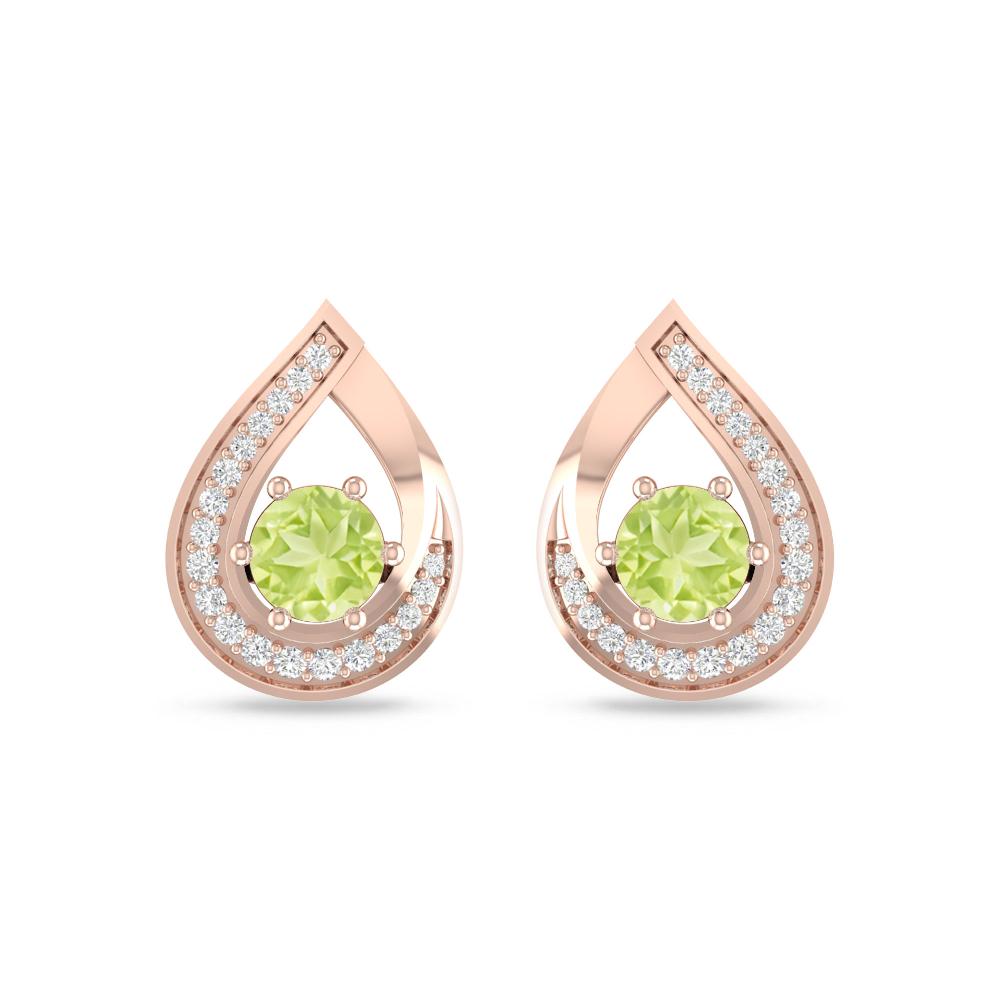 Rose Gold - Peridot