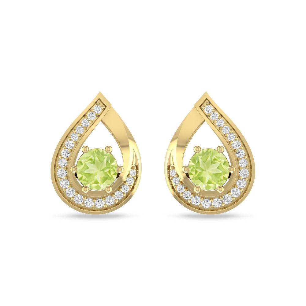 Yellow Gold - Peridot