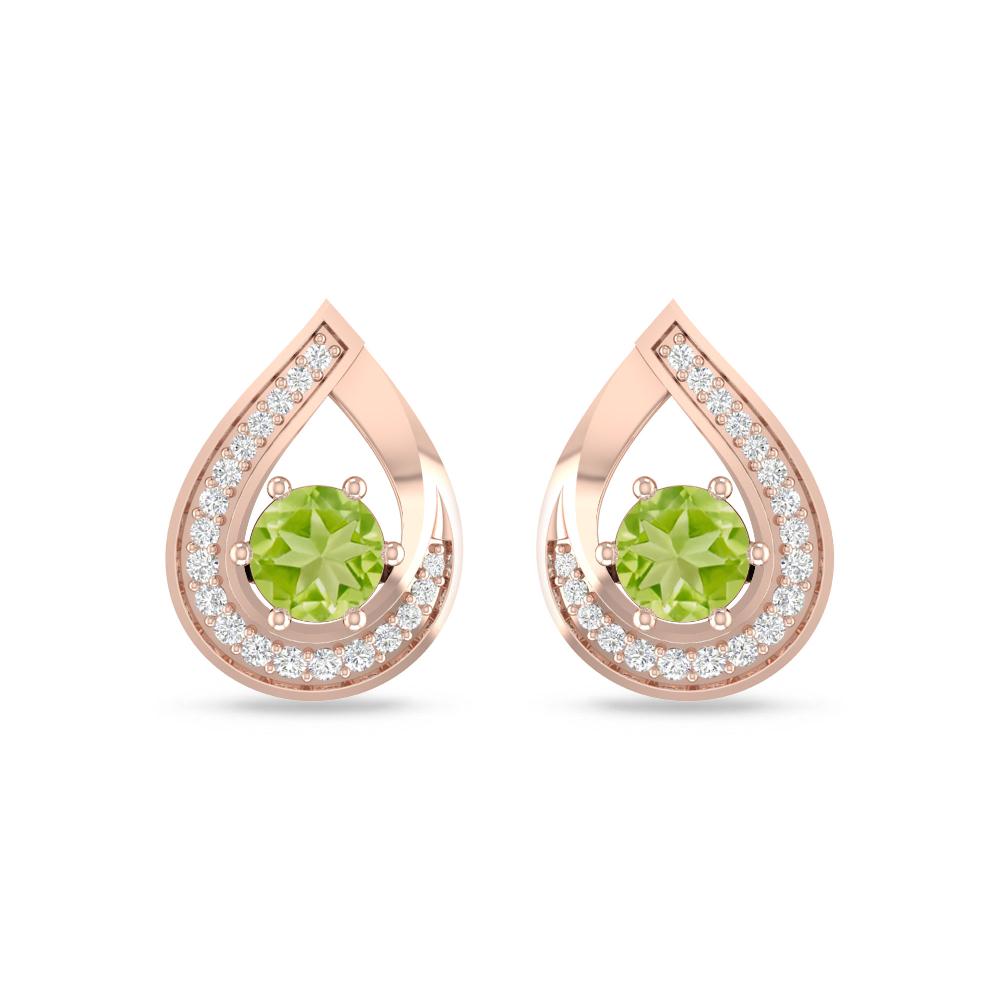 Rose Gold - Peridot