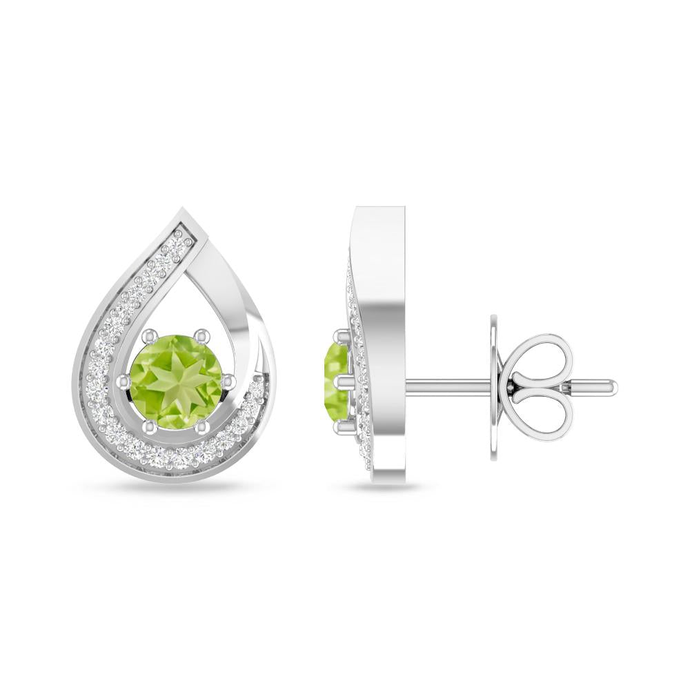 White Gold - Peridot