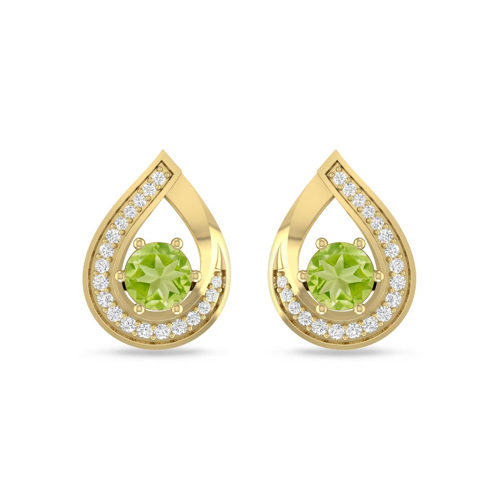 Yellow Gold - Peridot