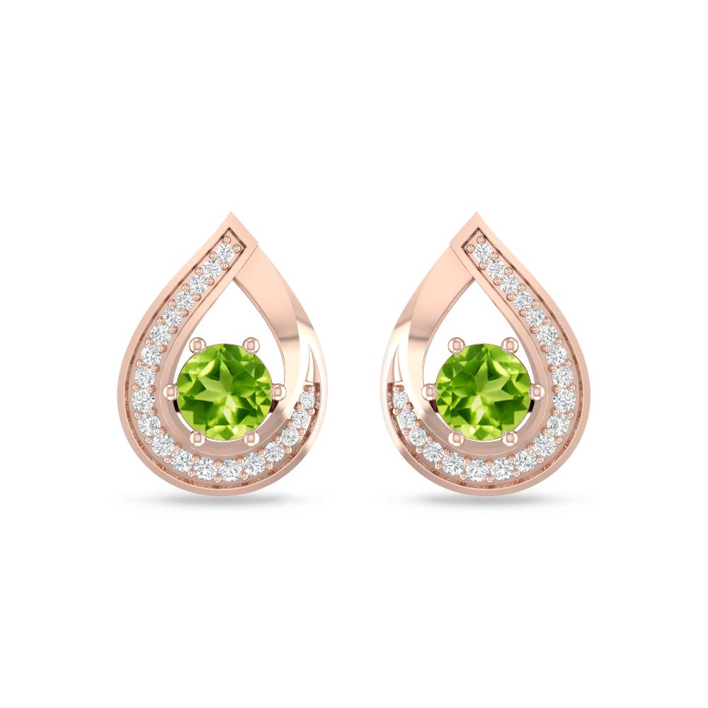 Rose Gold - Peridot