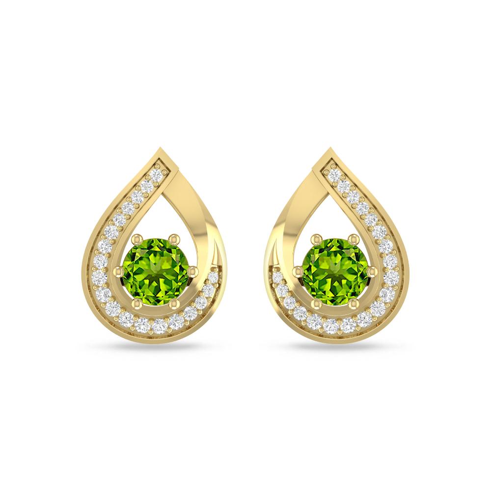 Yellow Gold - Peridot