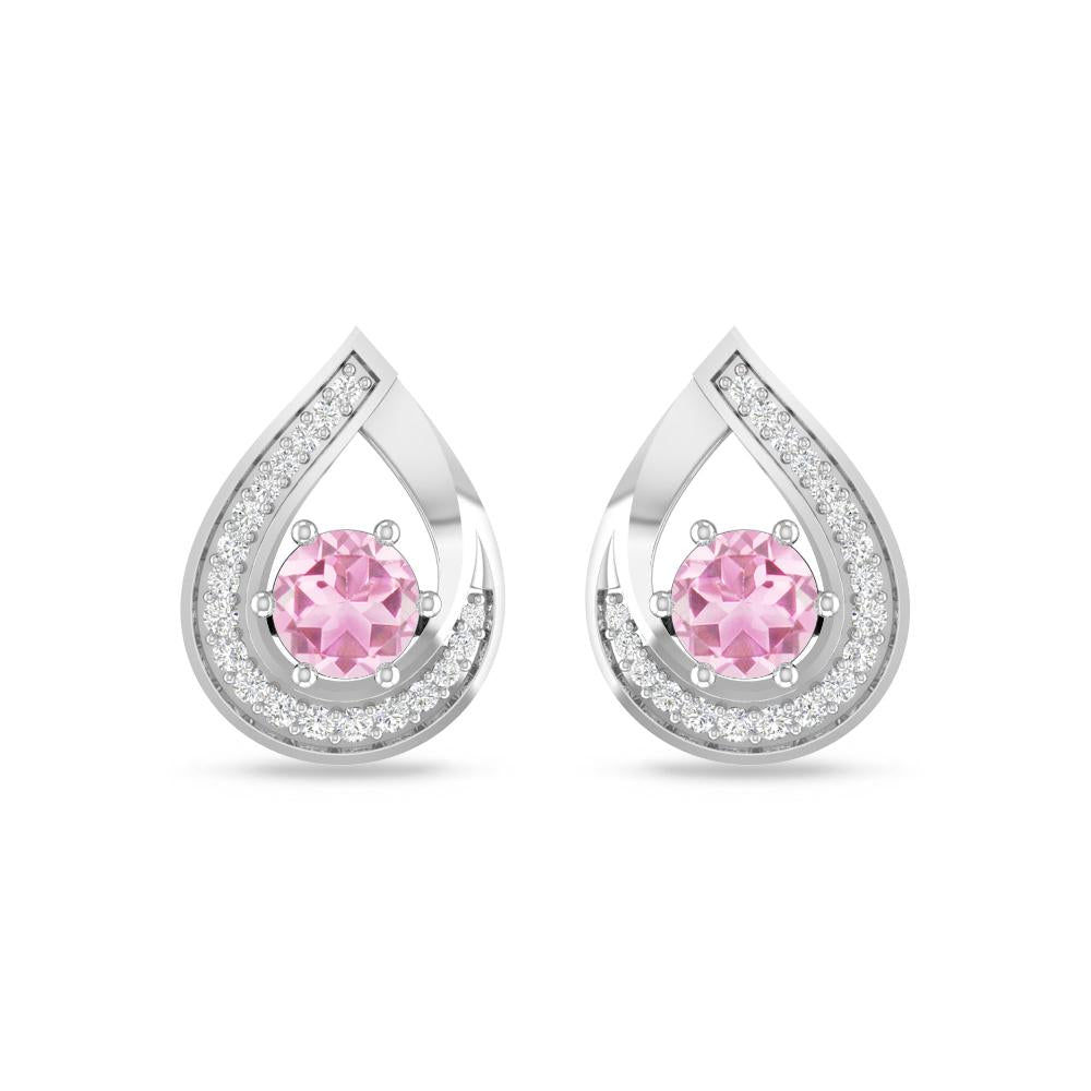 White Gold - Pink Tourmaline