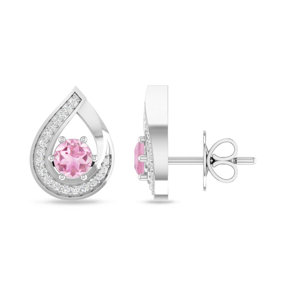 White Gold - Pink Tourmaline