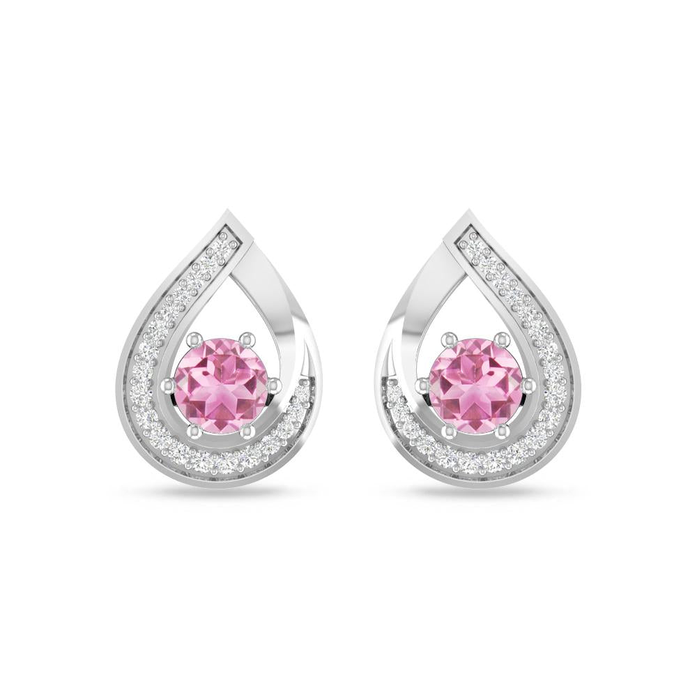 White Gold - Pink Tourmaline