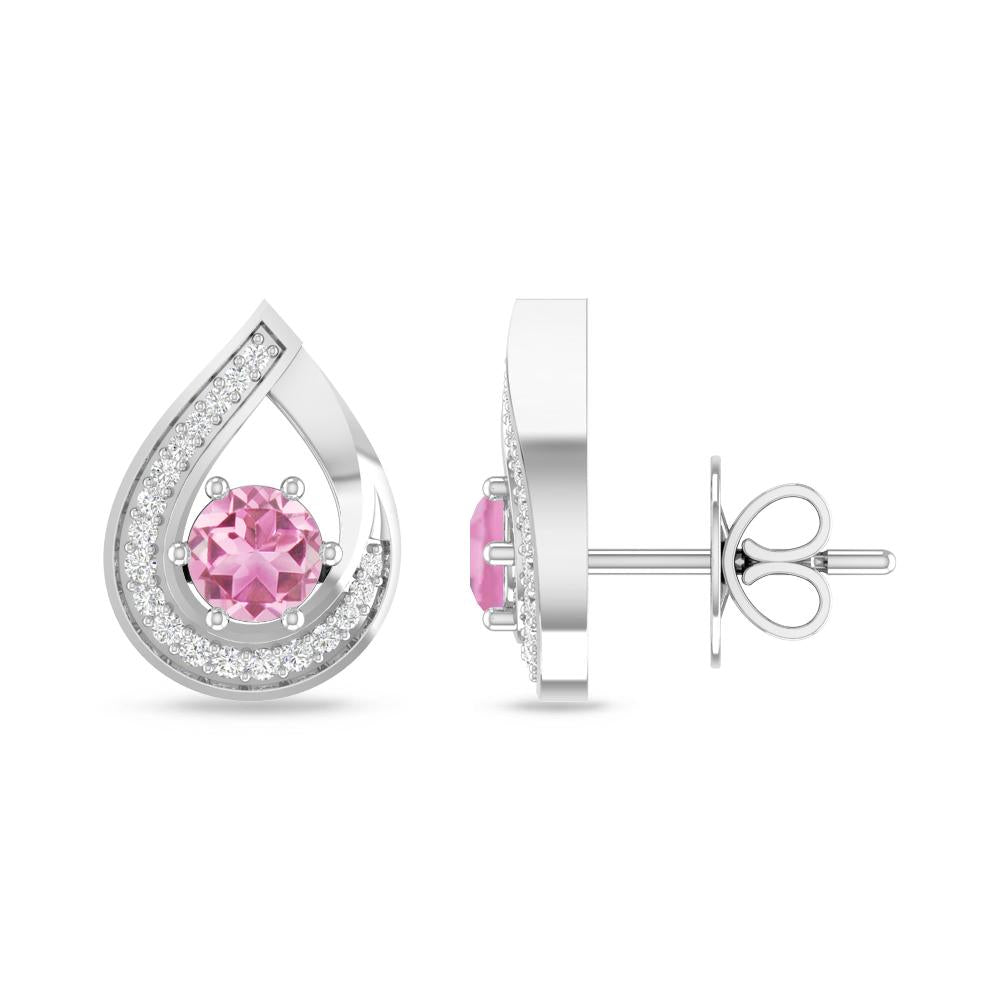 White Gold - Pink Tourmaline