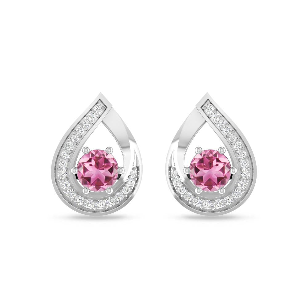 White Gold - Pink Tourmaline