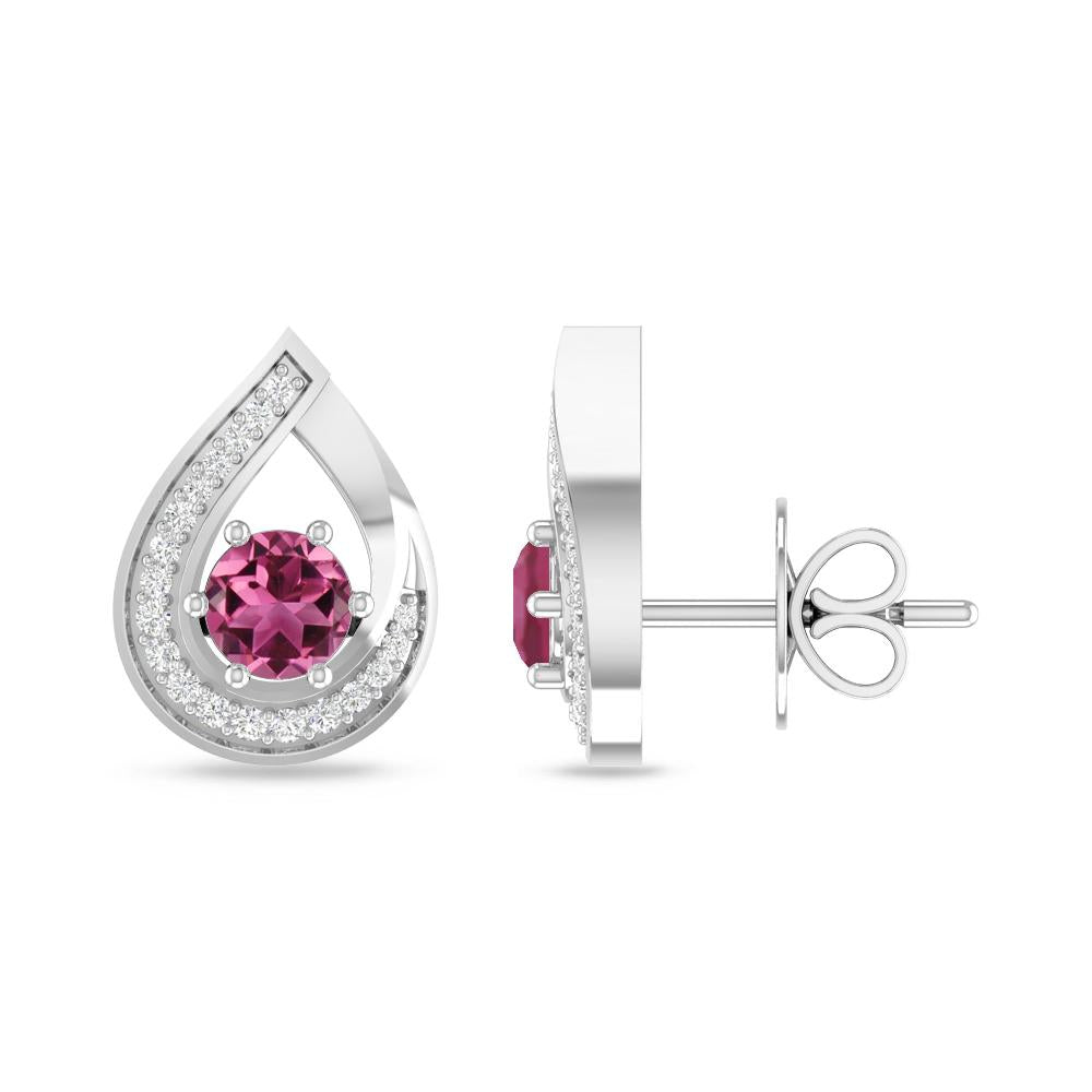 White Gold - Pink Tourmaline
