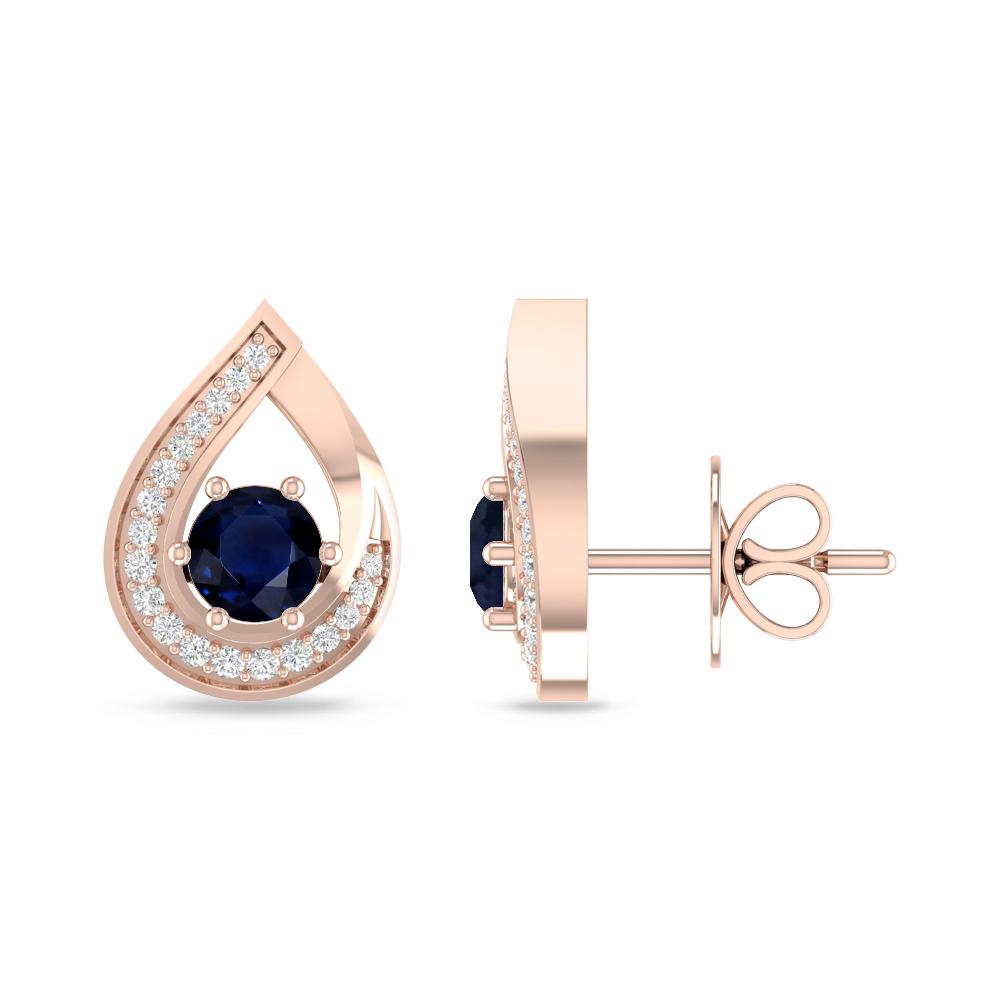 Rose Gold - Sapphire
