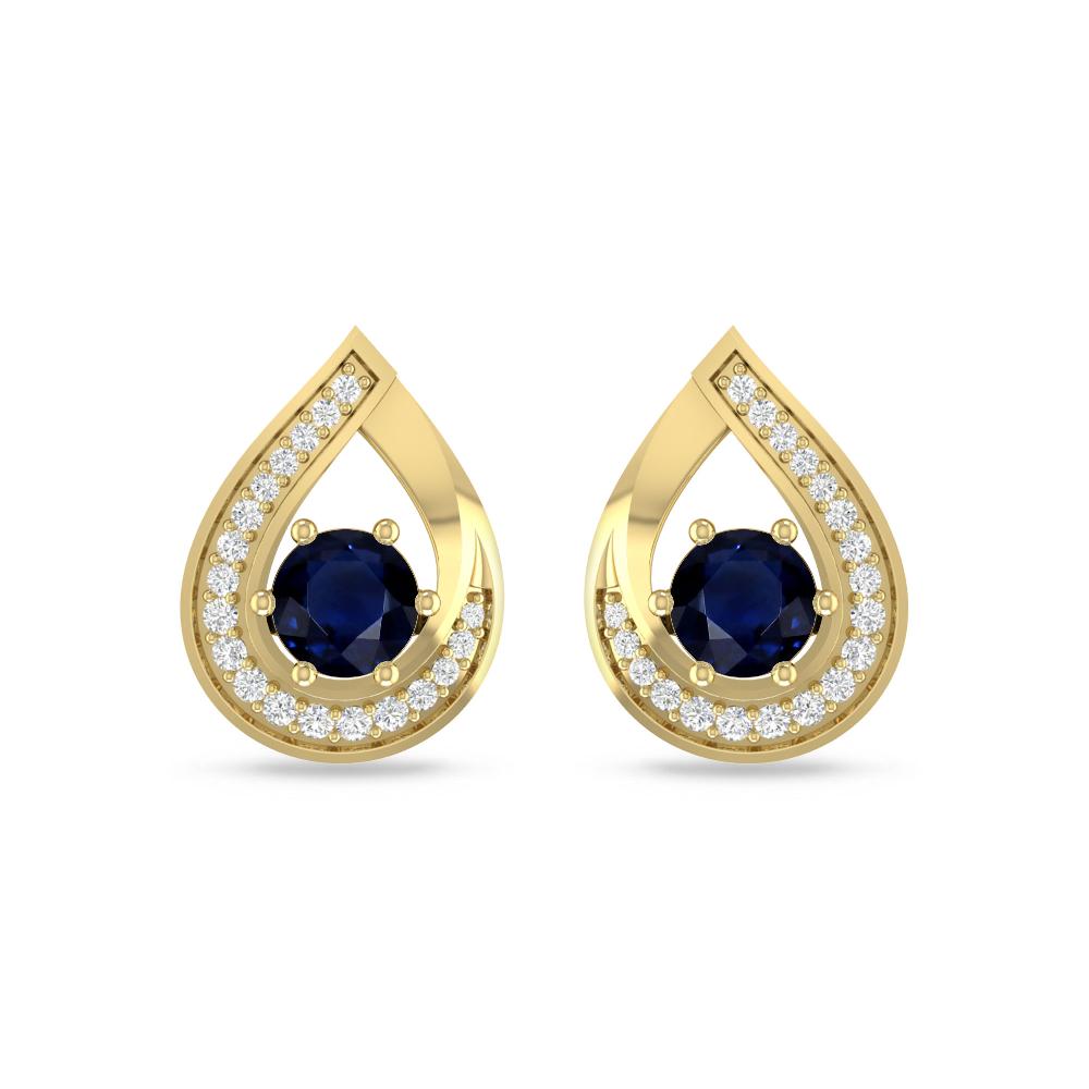 Yellow Gold - Sapphire